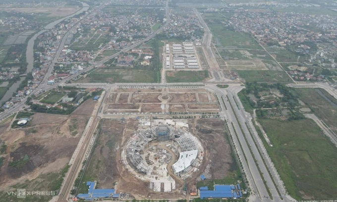 The site of Masterise Homes first project in Hai Phong City. Photo by VnExpress/Le Tan