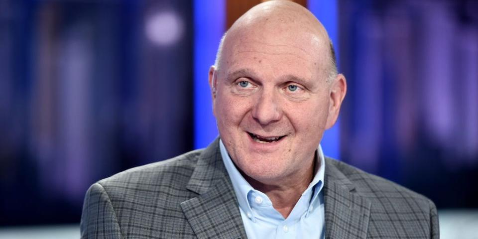 Former Microsoft CEO & LA Clippers owner Steve Ballmer.