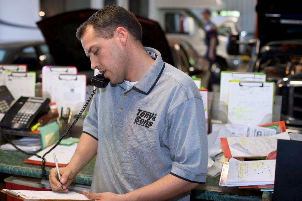 Mechanic at an auto parts retailer.