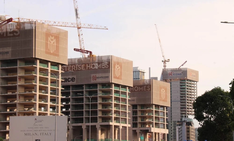 A housing project developed by Masterise Homes. Photo by The Investor/Minh Thong.