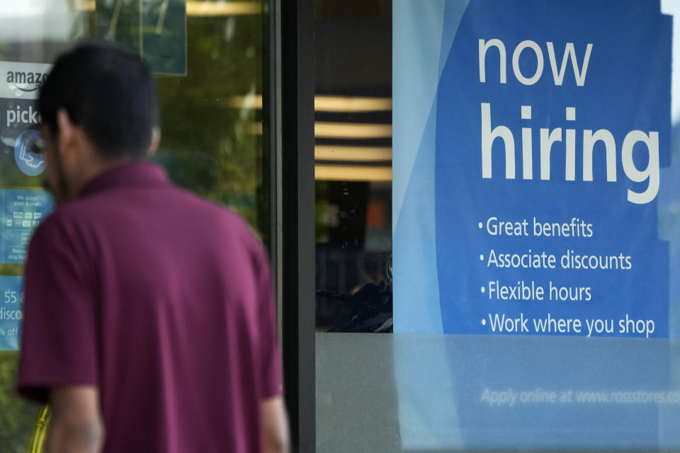 A slowdown in the labor market could be a key factor in how quickly the Fed cuts rates. (AP Photo/Nam Y. Huh, File)