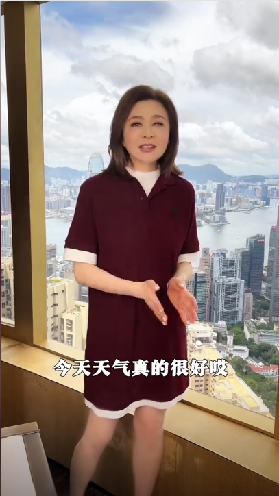 Hong Kong actress Rosamund Kwans Hong Kong apartment, which is reportedly worth HK$150 million (US$19.2 million), offers views of the mountains and Victoria Harbour. Photo from Kwans Douyin