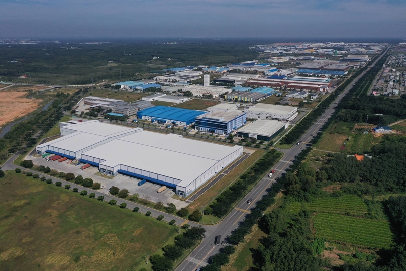 Bau Bang Industrial Park in Binh Duong province, southern Vietnam. Photo courtesy of Becamex IDC.