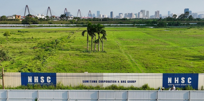 A corner within North Hanoi Smart City project in Hanoi, July 2024. Photo courtesy of VietNamNet newspaper.