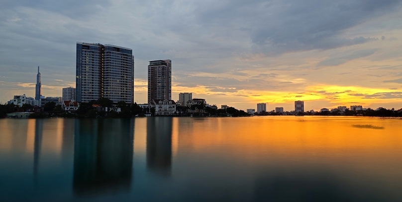 The Thao Dien Green high-end apartment project in Thu Duc city, Ho Chi Minh City, southern Vietnam. Photo by The Investor/Vu Pham.