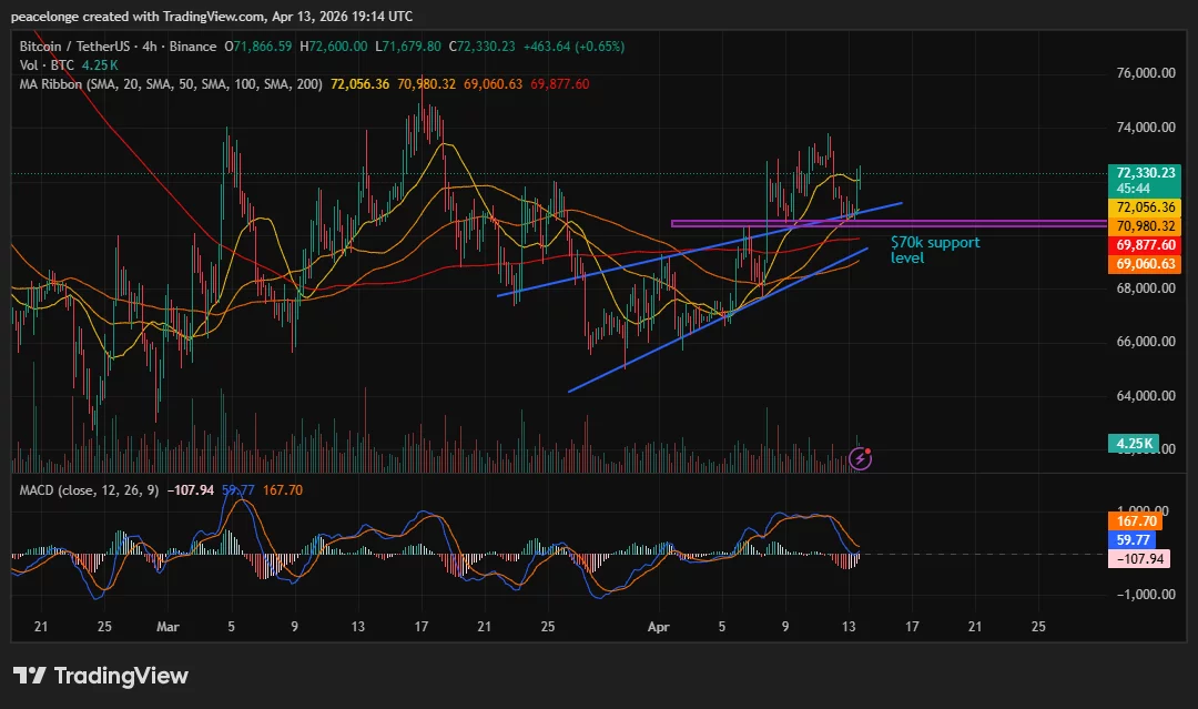 Can Bitcoin price break out of the ascending channel toward $74K? - 2